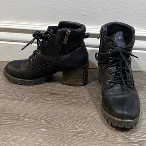 Crown vintage combat boots
